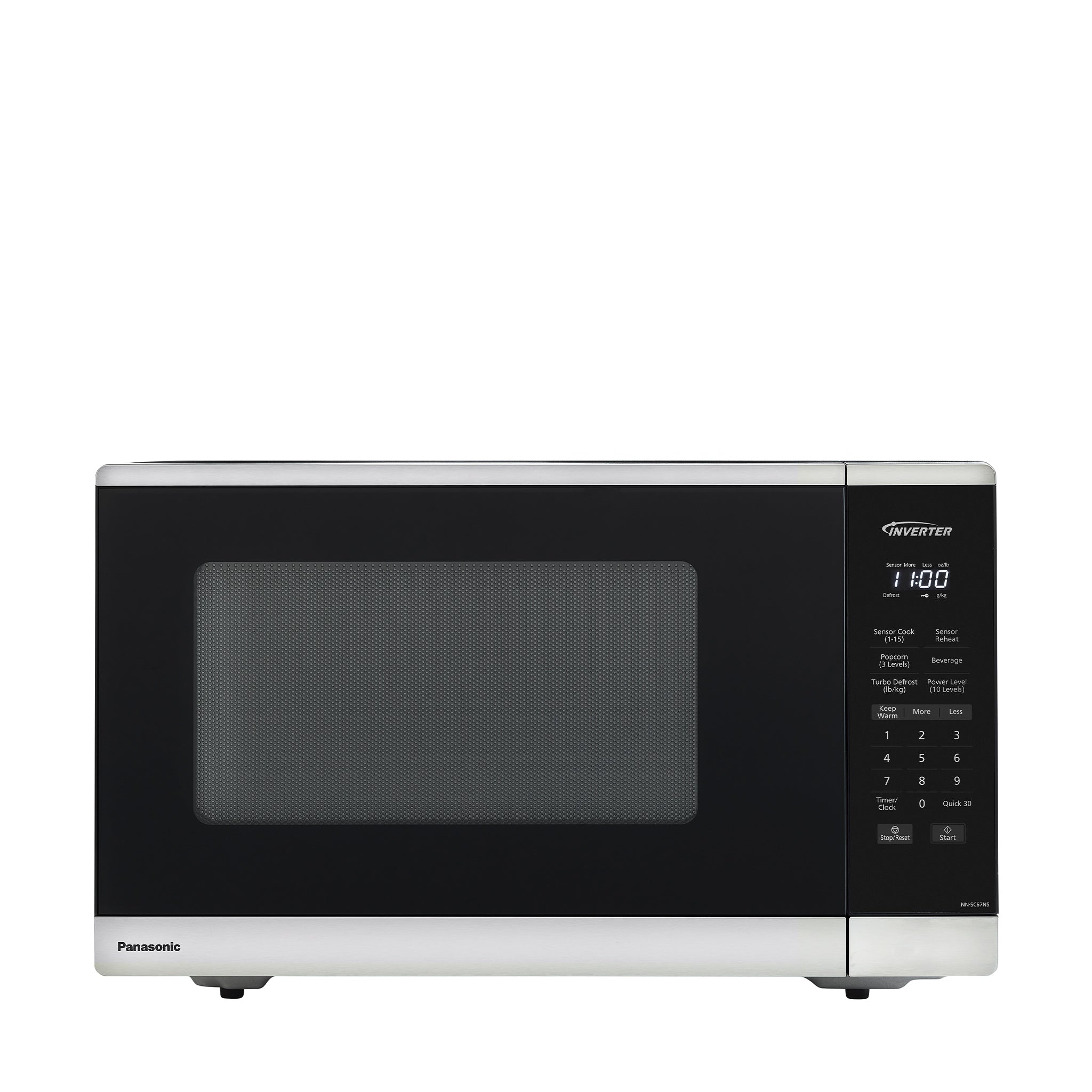 Panasonic Alexa-Enabled Smart Microwave Oven with Inverter Technology, 1.4  cu. ft. 1200 Watt - NN-SV79MS