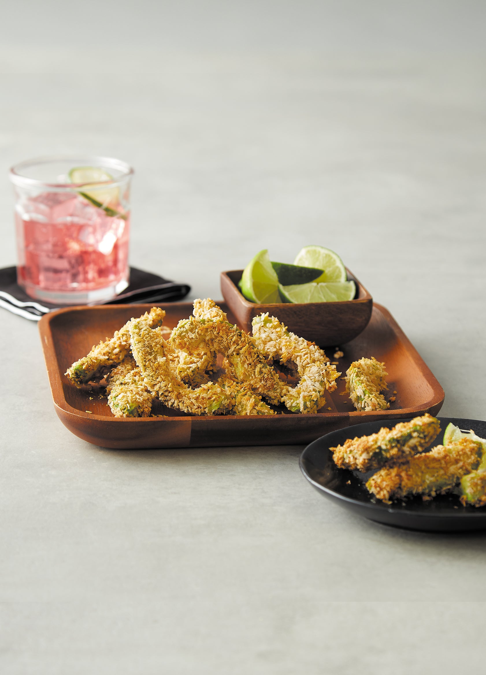 Frites d'avocat et chili-lime