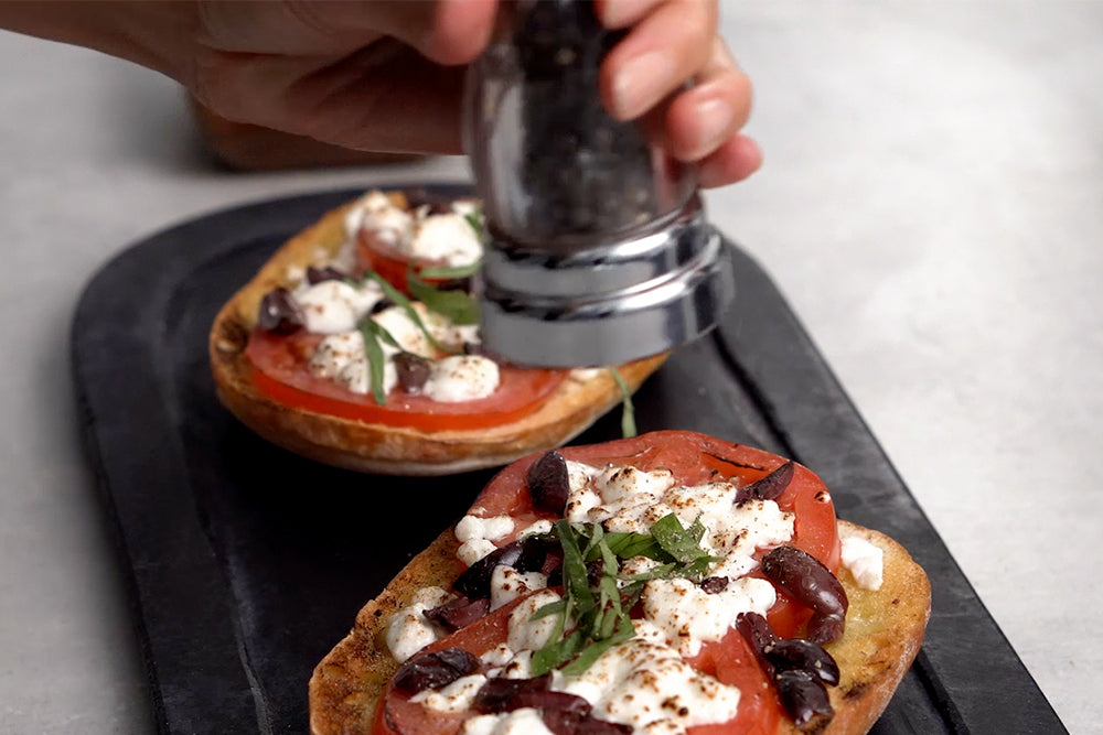 Goat Cheese & Basil Ciabatta