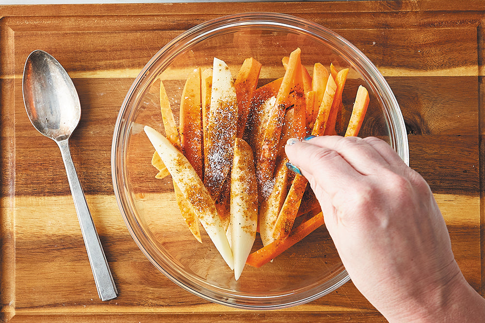Papas Fritas Vegetarianas