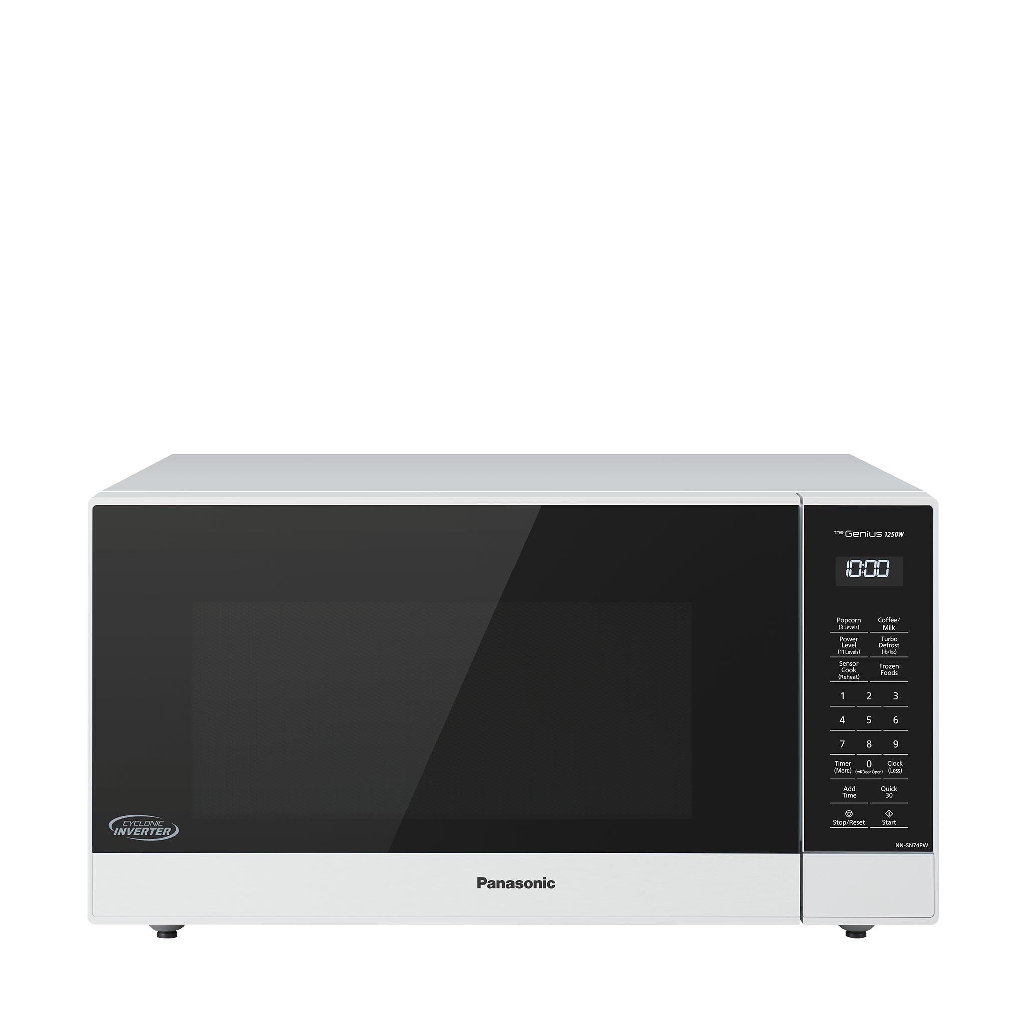 1.6 cu. ft. Cyclonic Wave Inverter Microwave, 1250W - NN-SN74P