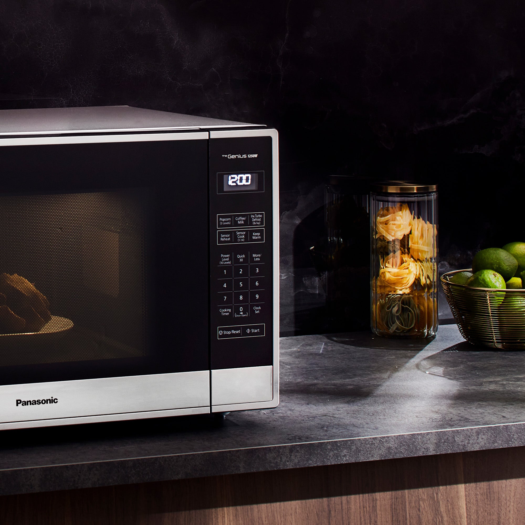2.2 Cu. Ft. Inverter Microwave 1250W NN-SN95HS