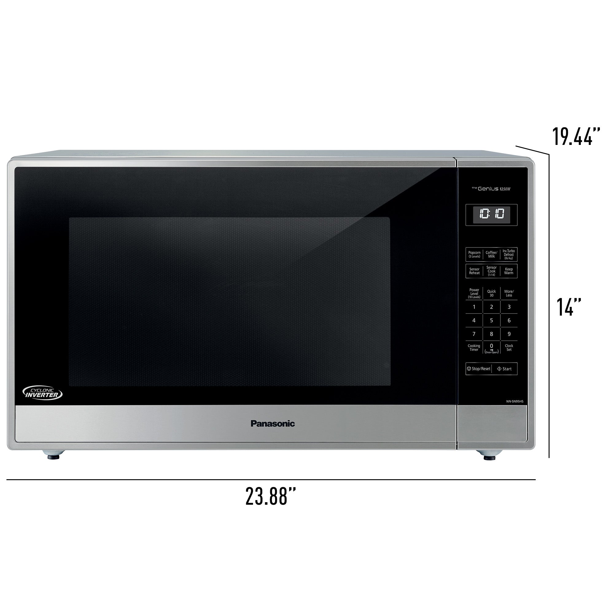 2.2 Cu. Ft. Inverter Microwave 1250W NN-SN95HS