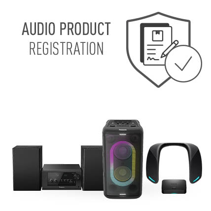 Register My Audio Product