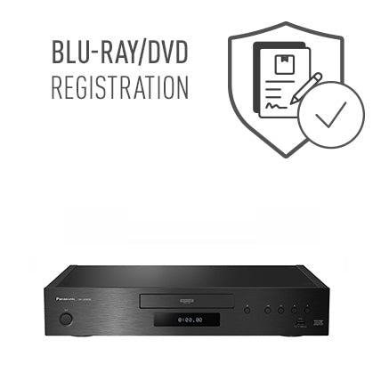 Register My Blu-ray and DVD Player