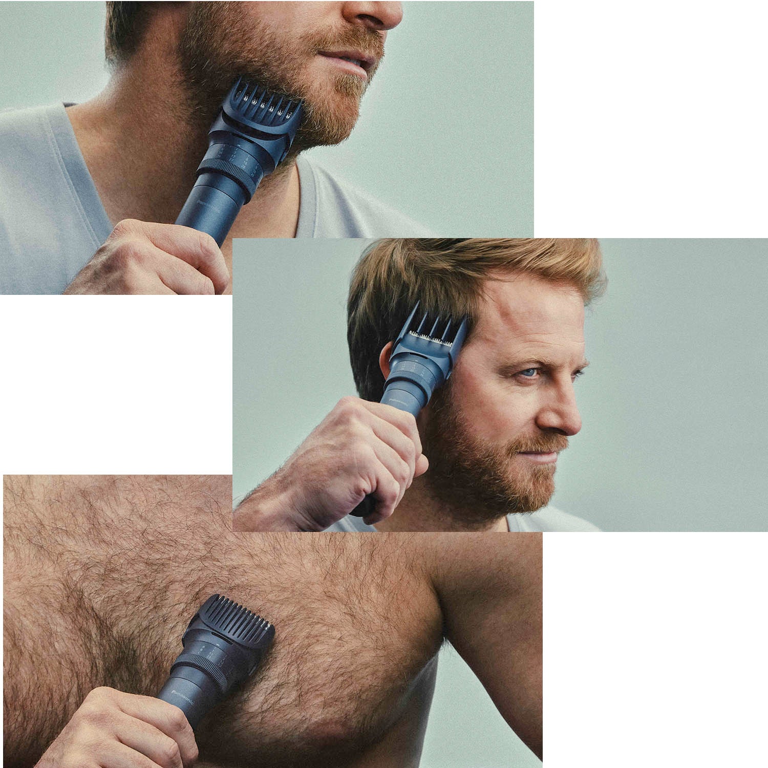 MultiShape Beard, Hair & Body Trimmer Starter Kit with 4 Combs (1-30mm)