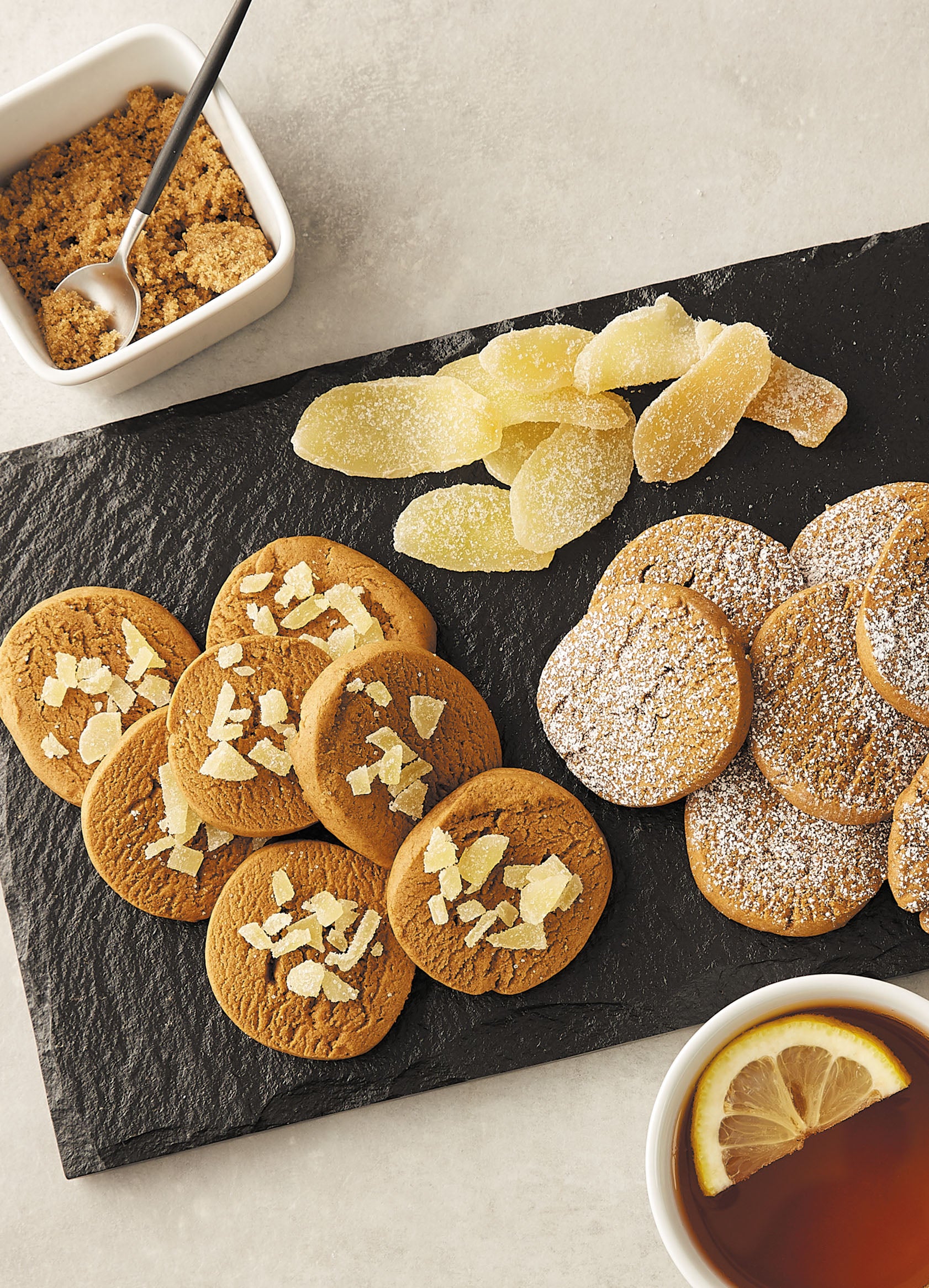 Bourbon Gingerbread Cookies