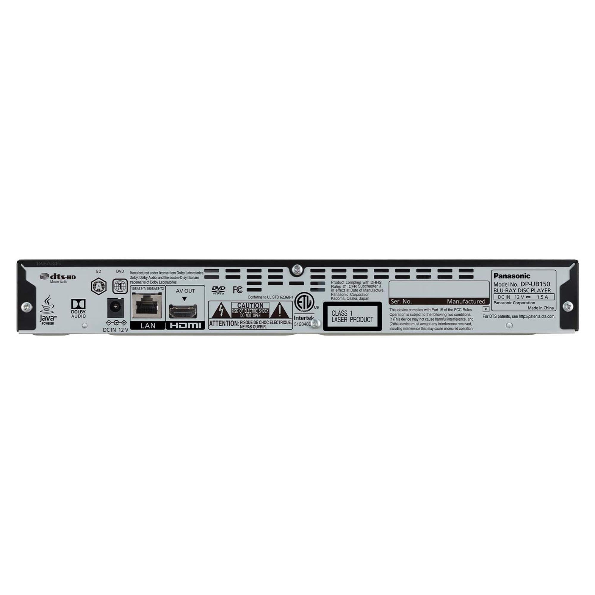 4K Blu-ray Player HDR10+, Hi-Res Audio