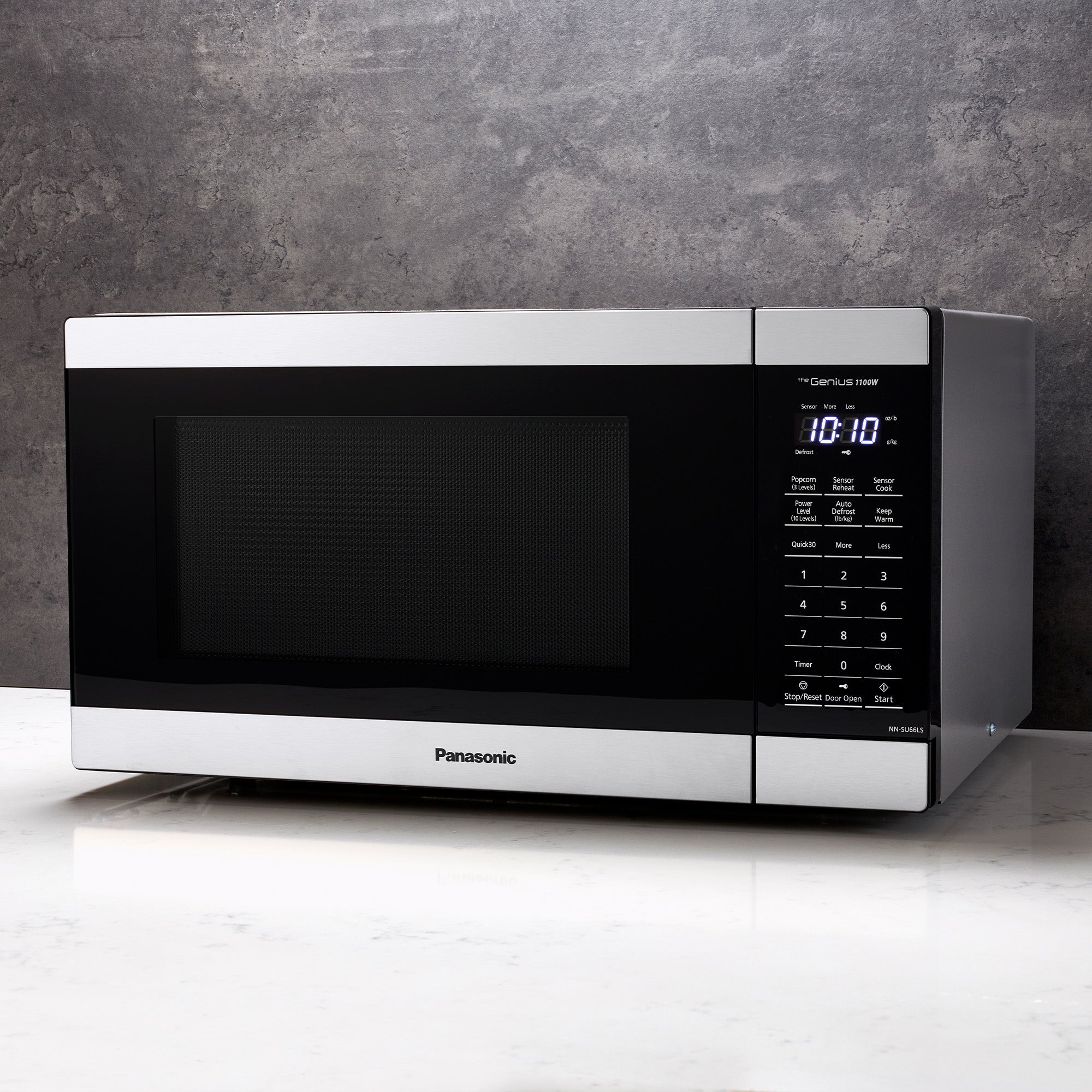 1.3 cu. ft. Genius Sensor Microwave, 1100W - NN-SU66LS