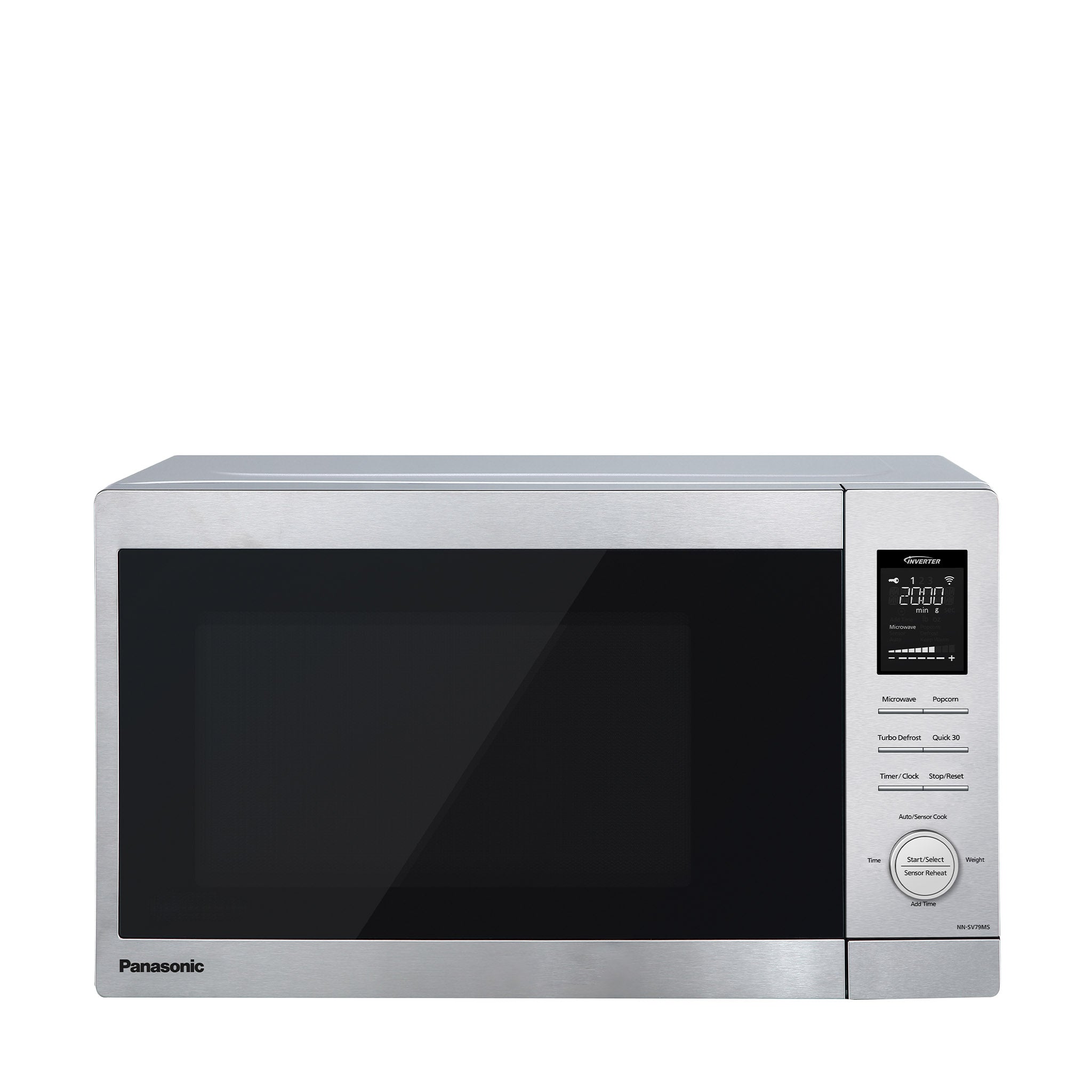 Panasonic Alexa-Enabled Smart Microwave Oven with Inverter Technology, 1.4  cu. ft. 1200 Watt - NN-SV79MS