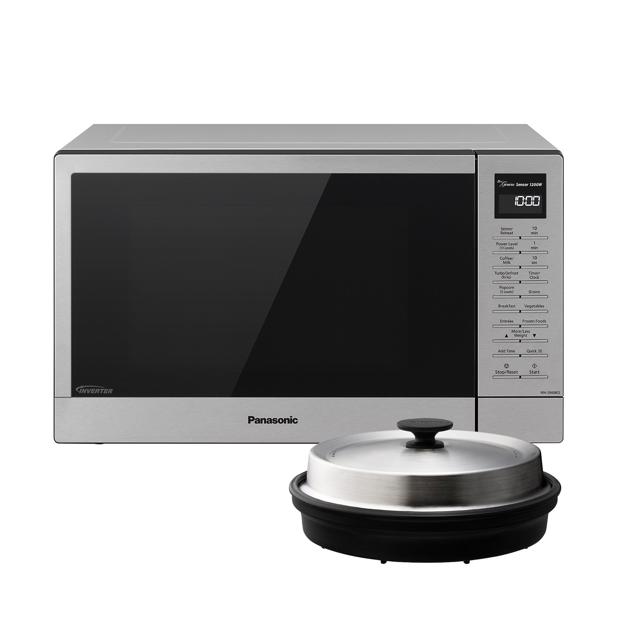 Horno microondas Inverter de 1,2 pies cúbicos, 1200 W + Magic Pot