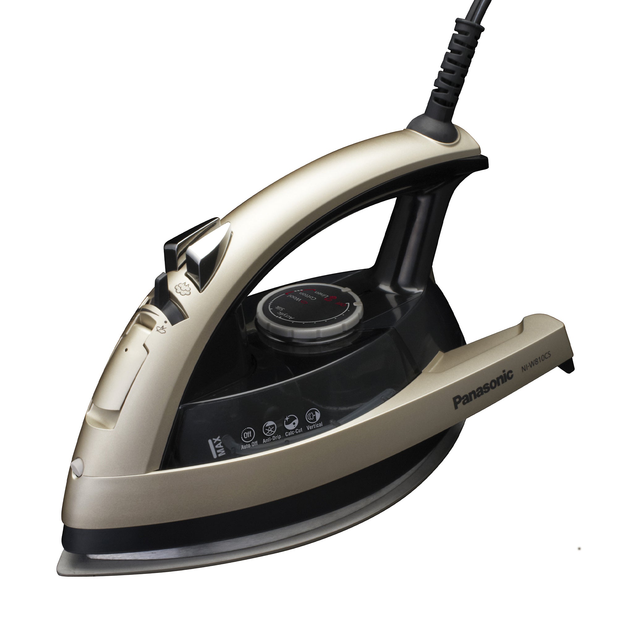 Panasonic Dry and Steam Iron, 1500 Watt - NI-W810CS