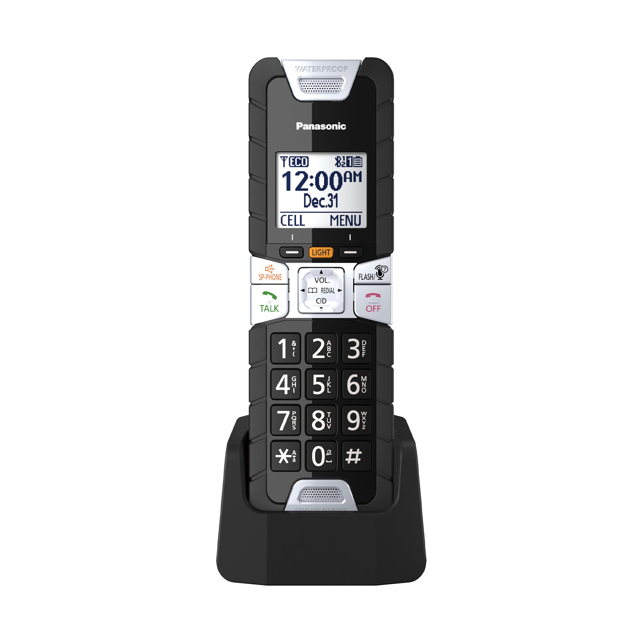 The Panasonic KX-TG1061M corded/cordless phone