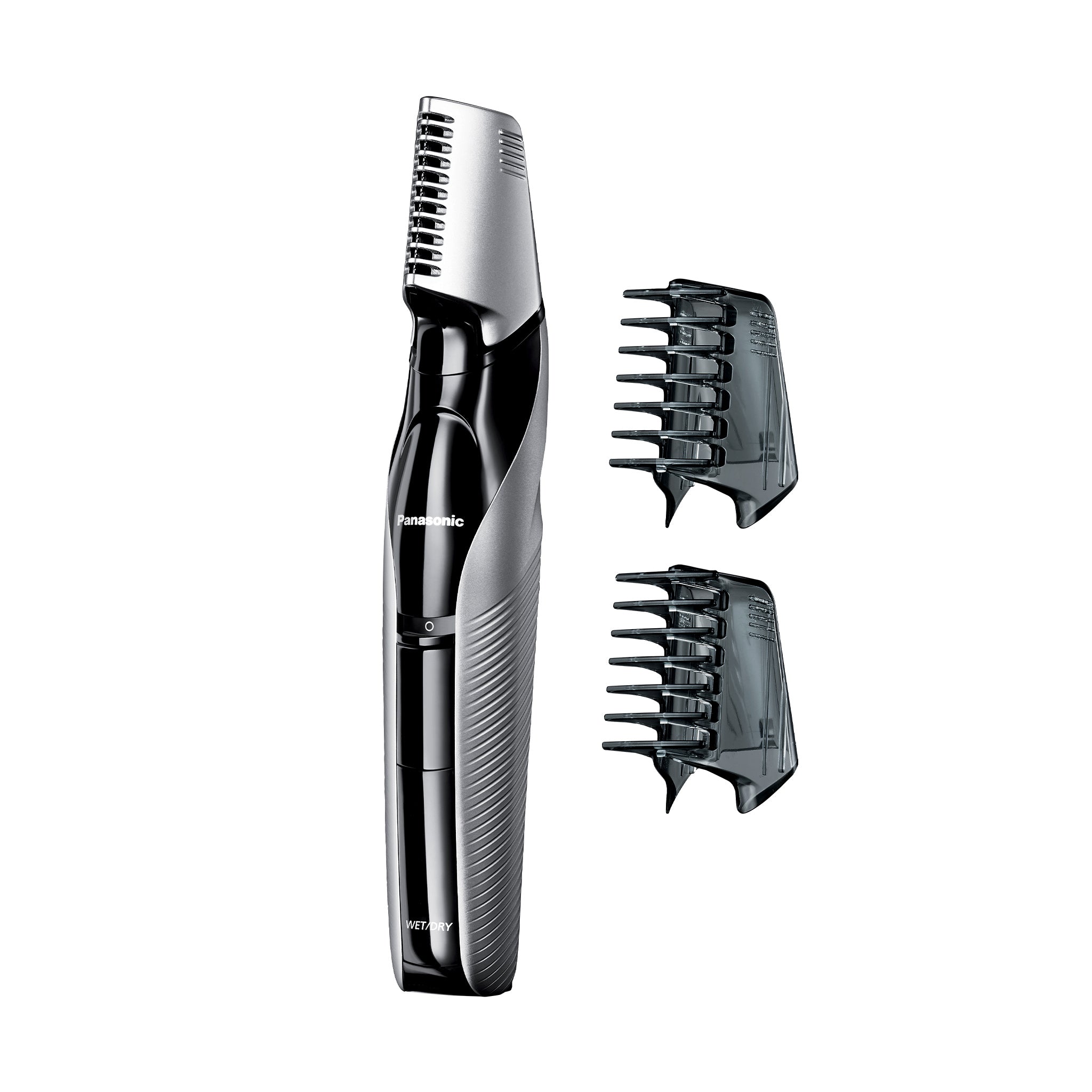 Panasonic Men s Body Groomer and Trimmer with 2 Comb Attachments Black Silver