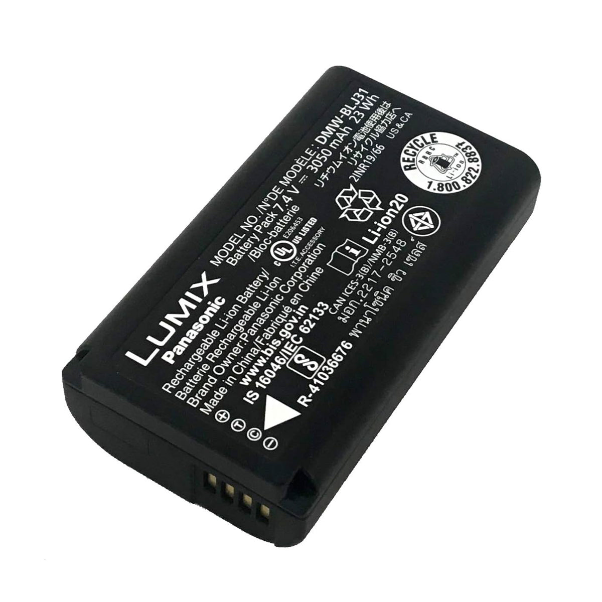 Panasonic LUMIX Rechargeable Lithium-Ion Battery - DMW-BLJ31PP