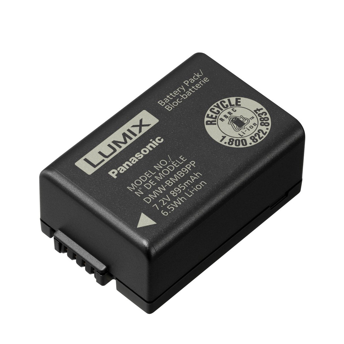 Panasonic DMW-BMB9PP Lithium-Ion Battery (7.2V, 895mAh) DMW-BMB9