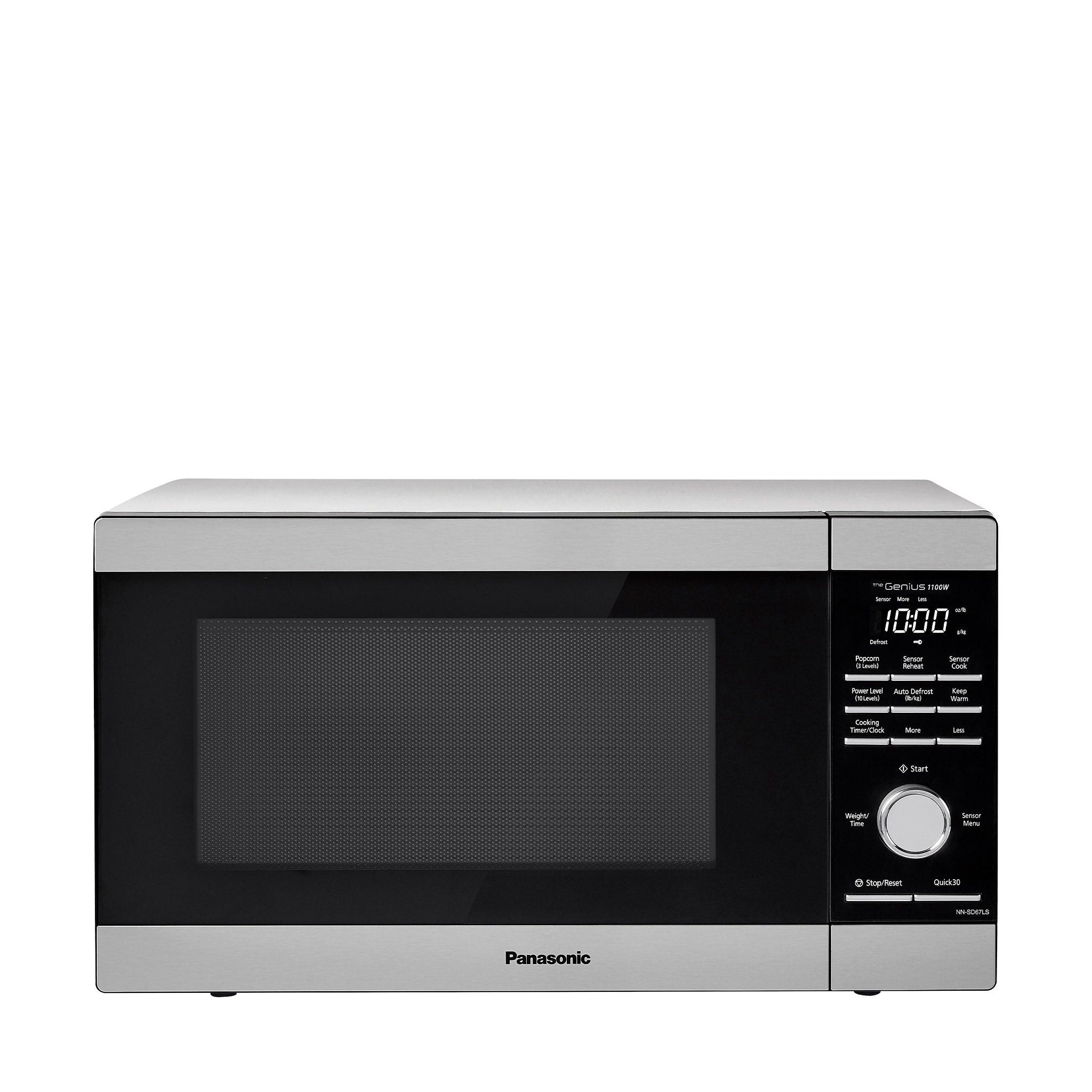 1.3 cu.ft. Genius Sensor Microwave, 1100W - NN-SD67LS