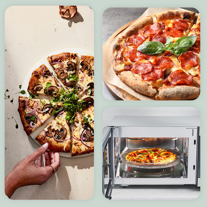 1.3 Cu. Ft. HomeMADE Countertop Inverter Microwave Multi-Oven Great fo