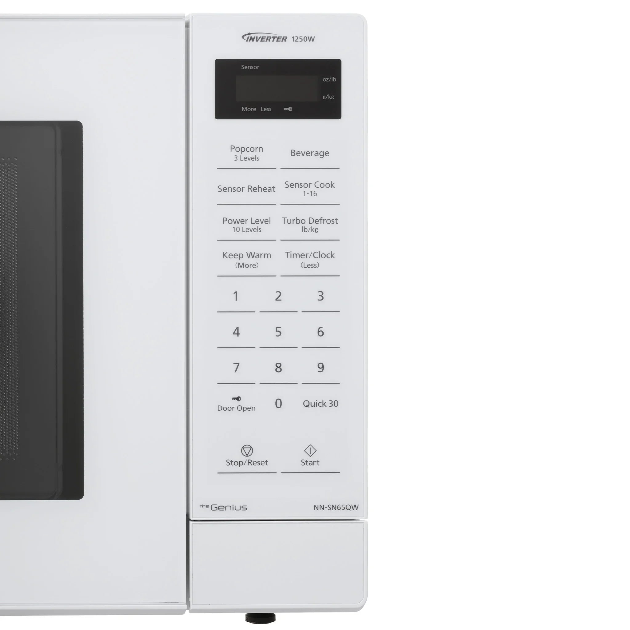 1.2 Cu. Ft. Inverter Microwave 1250W - NN-SN65QW