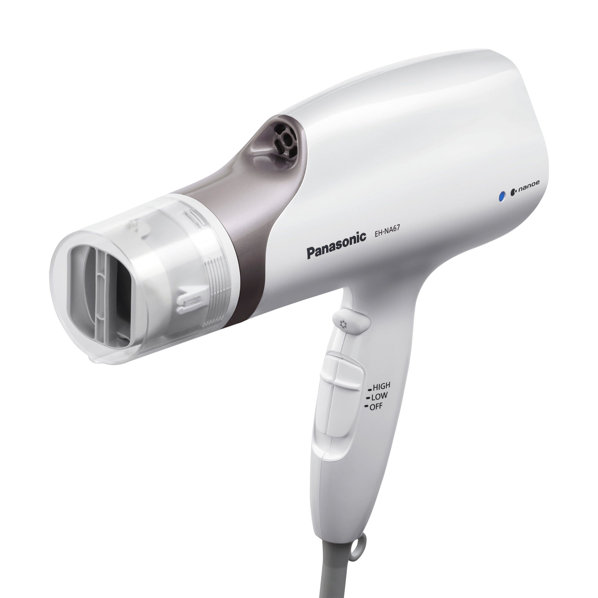 3 Attachments Quick-Dry Hair Dryer Oscillating Styling nanoe™ Nozzle including Panasonic with