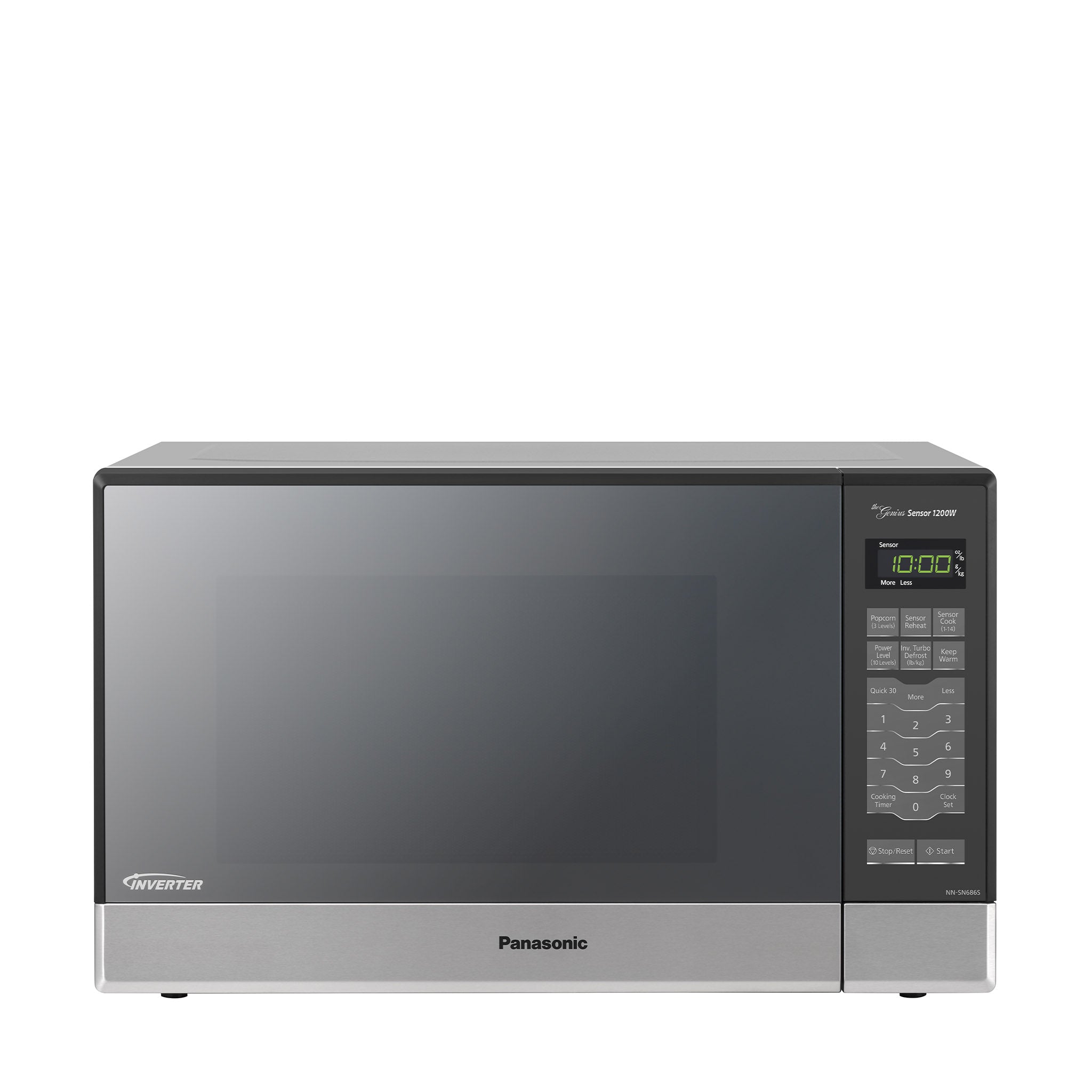 1.2 cu. ft. Inverter Microwave, 1200W - NN-SN686SR