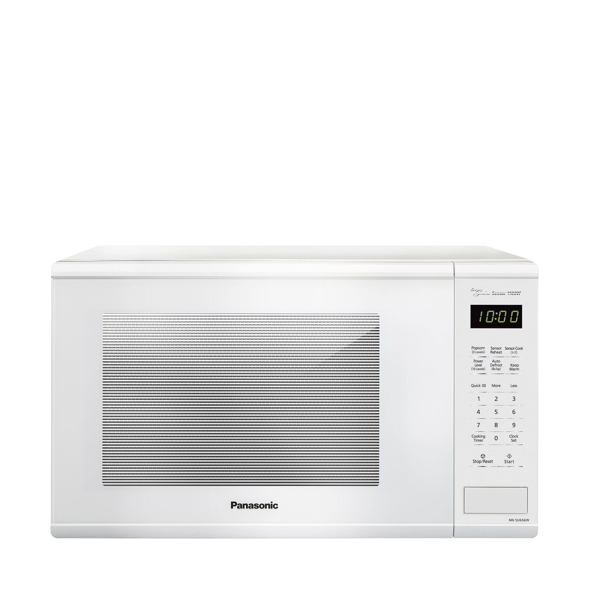 Panasonic White 1.3 Cu. ft. Countertop Microwave Oven - NN-SU656W