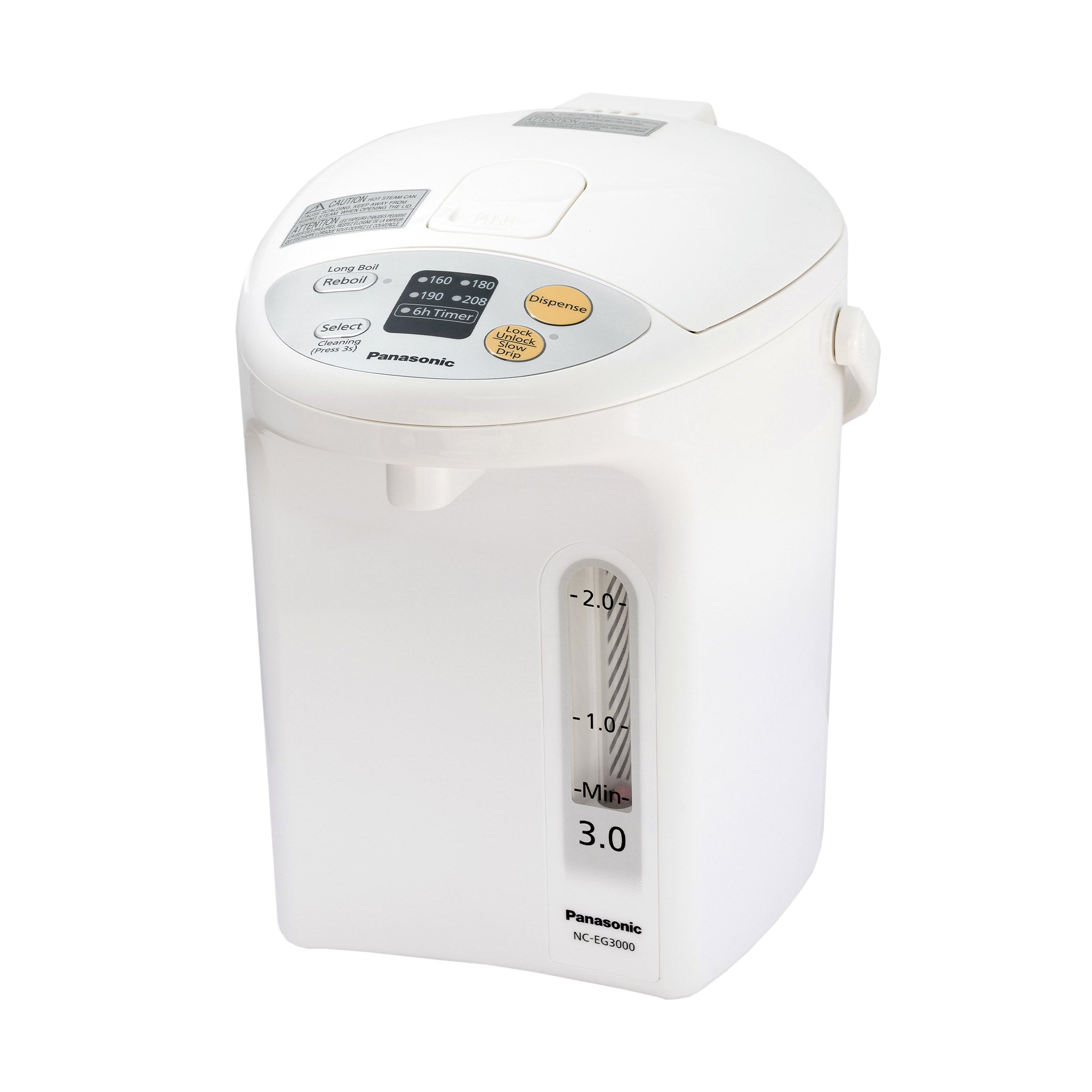 Electric Thermo Pot Water Boiler, 3.2 Quart