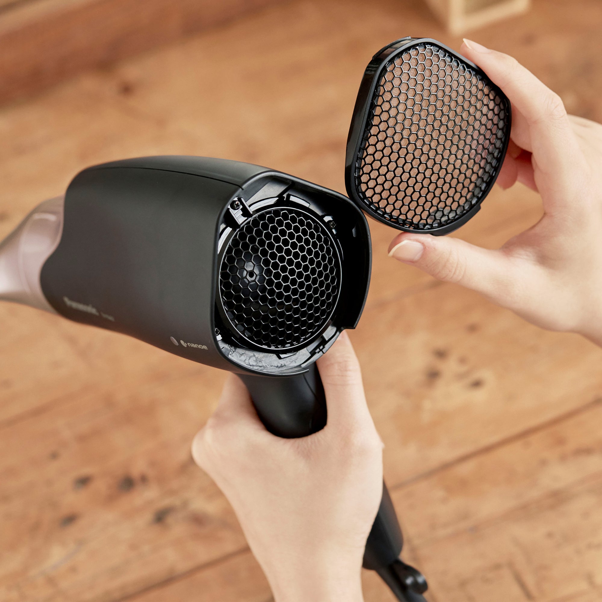 Panasonic nanoe™ Hair Dryer with 3 Styling Attachments including