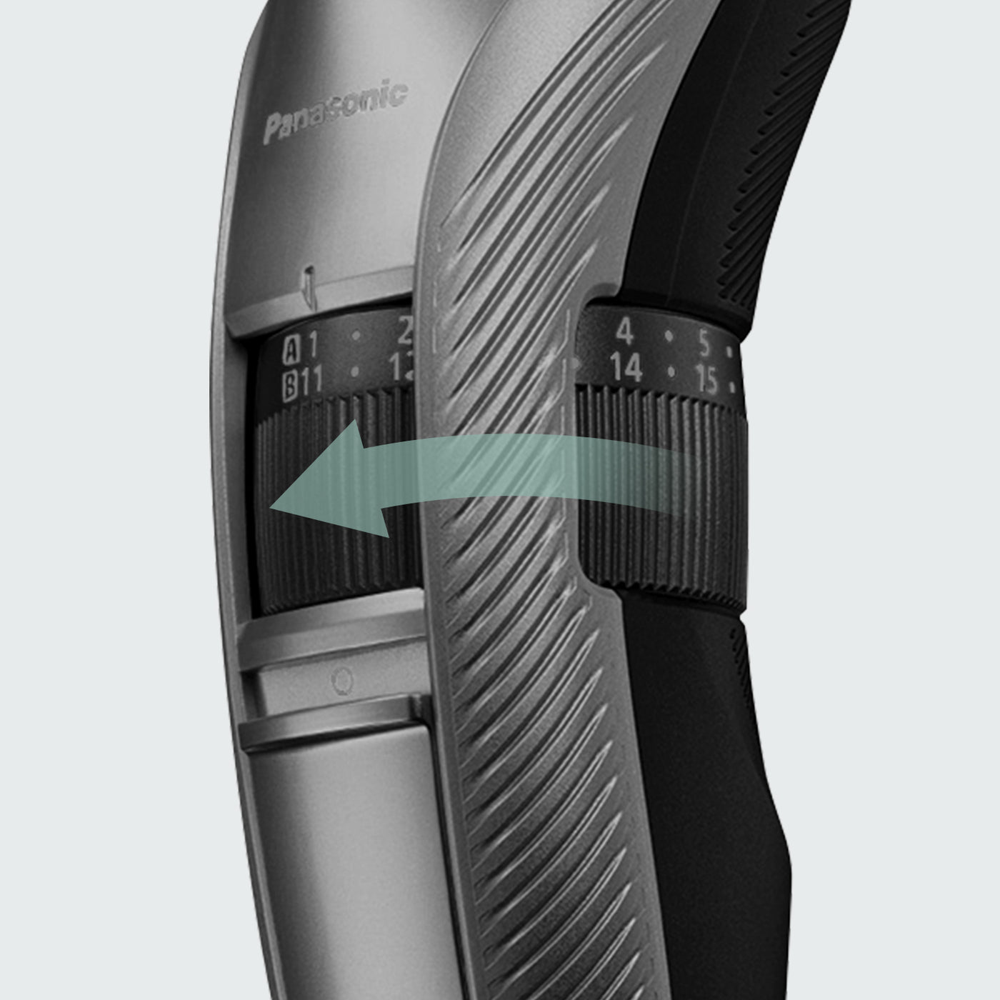 Panasonic Cordless Hair Clipper with 2 Comb Attachments and 39 ...