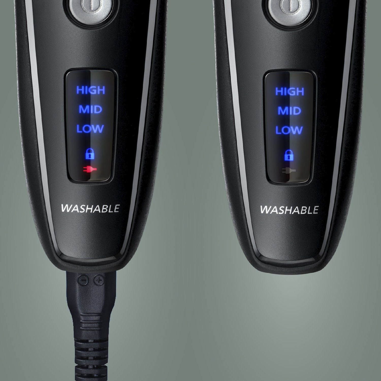 Panasonic Trimmer with ER-SB40-K Hair Power Adjustable Precision - 19 and Settings Length Beard