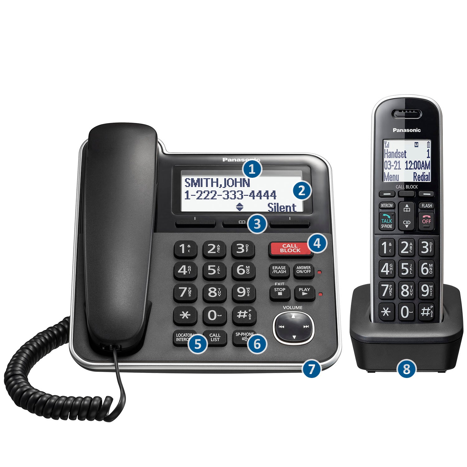 Cordless Phone - KX-TGB85x Series