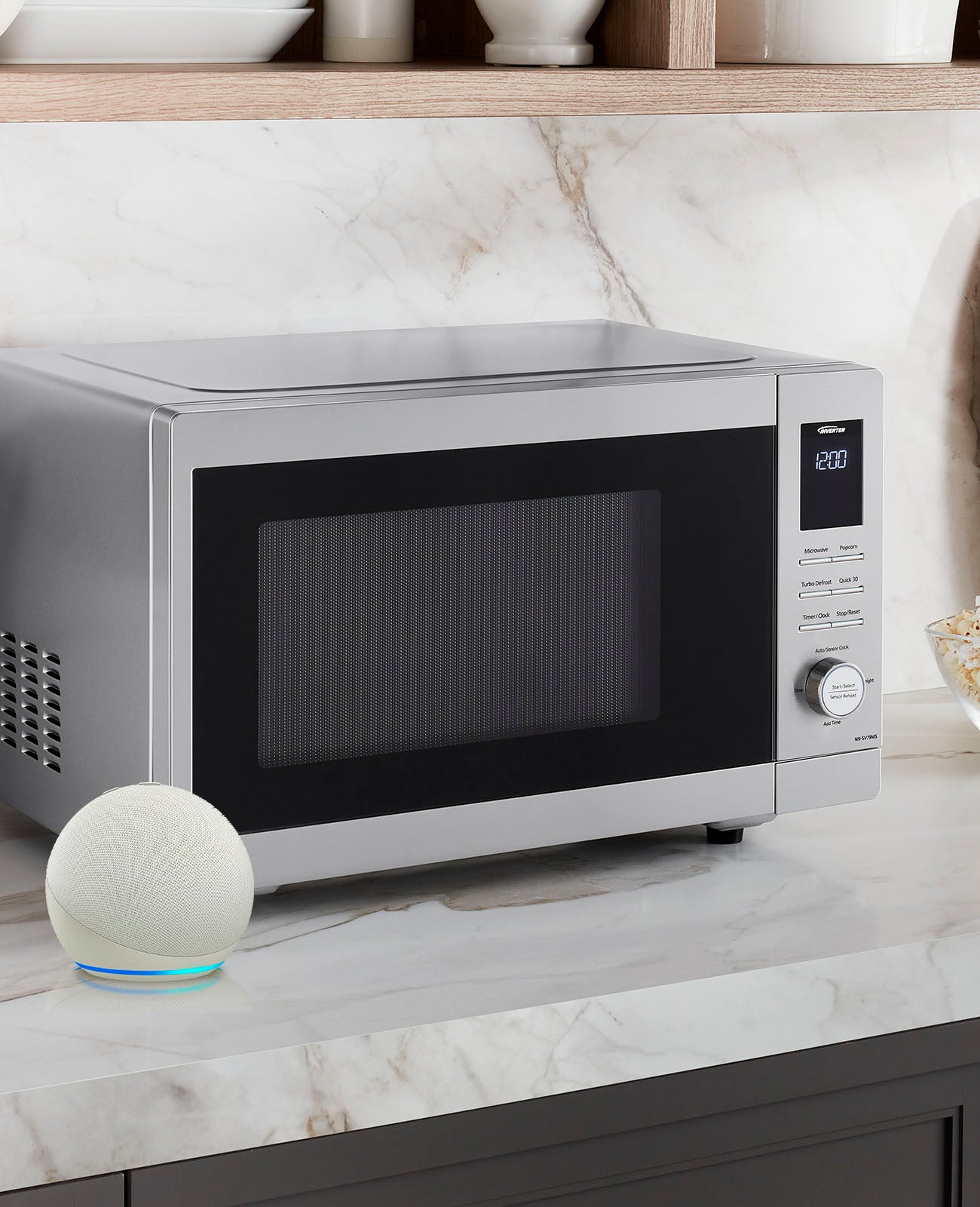 Panasonic Alexa-Enabled Smart Microwave Oven with Inverter 