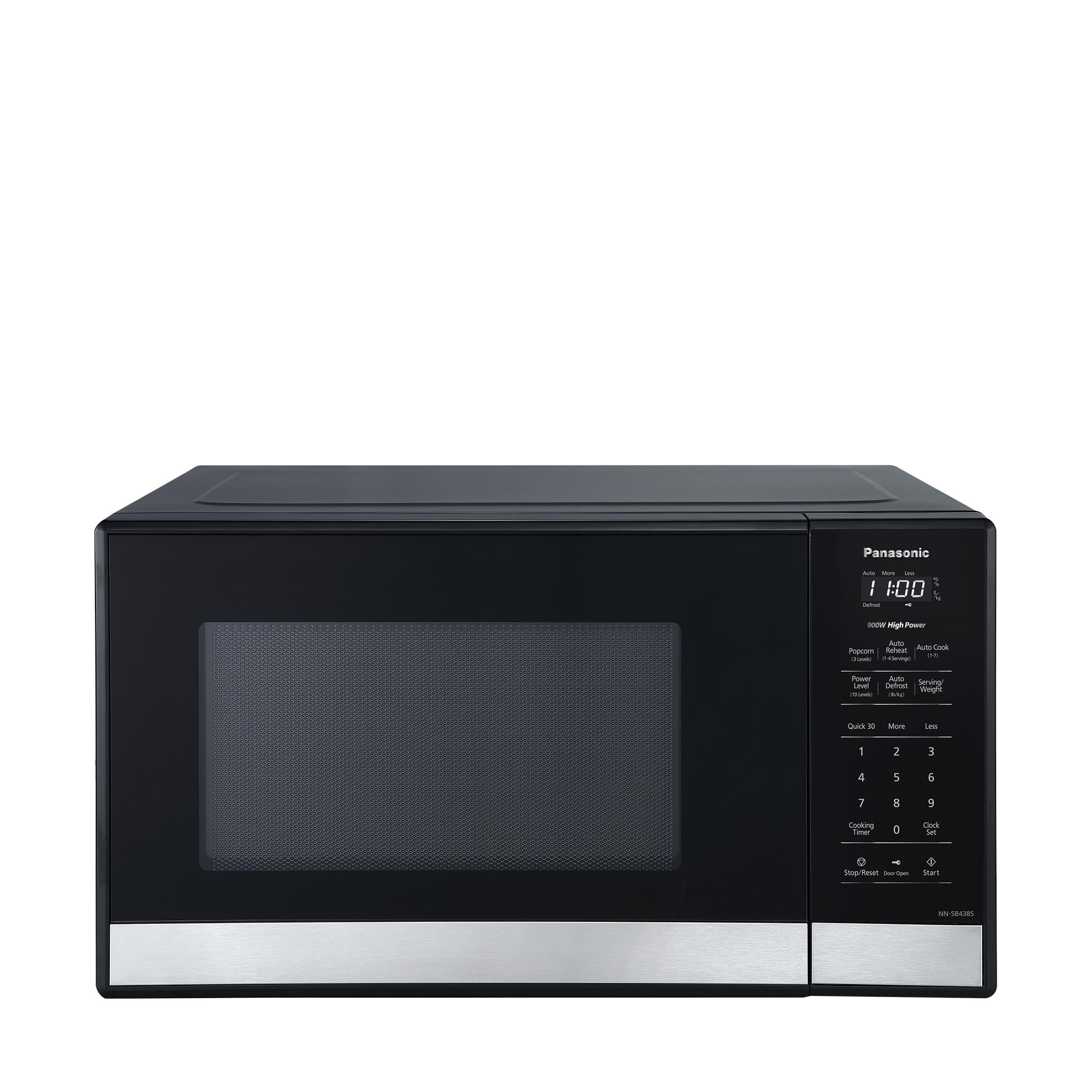 0.9 cu.ft. Compact Microwave Oven, 900W - NN-SB438S