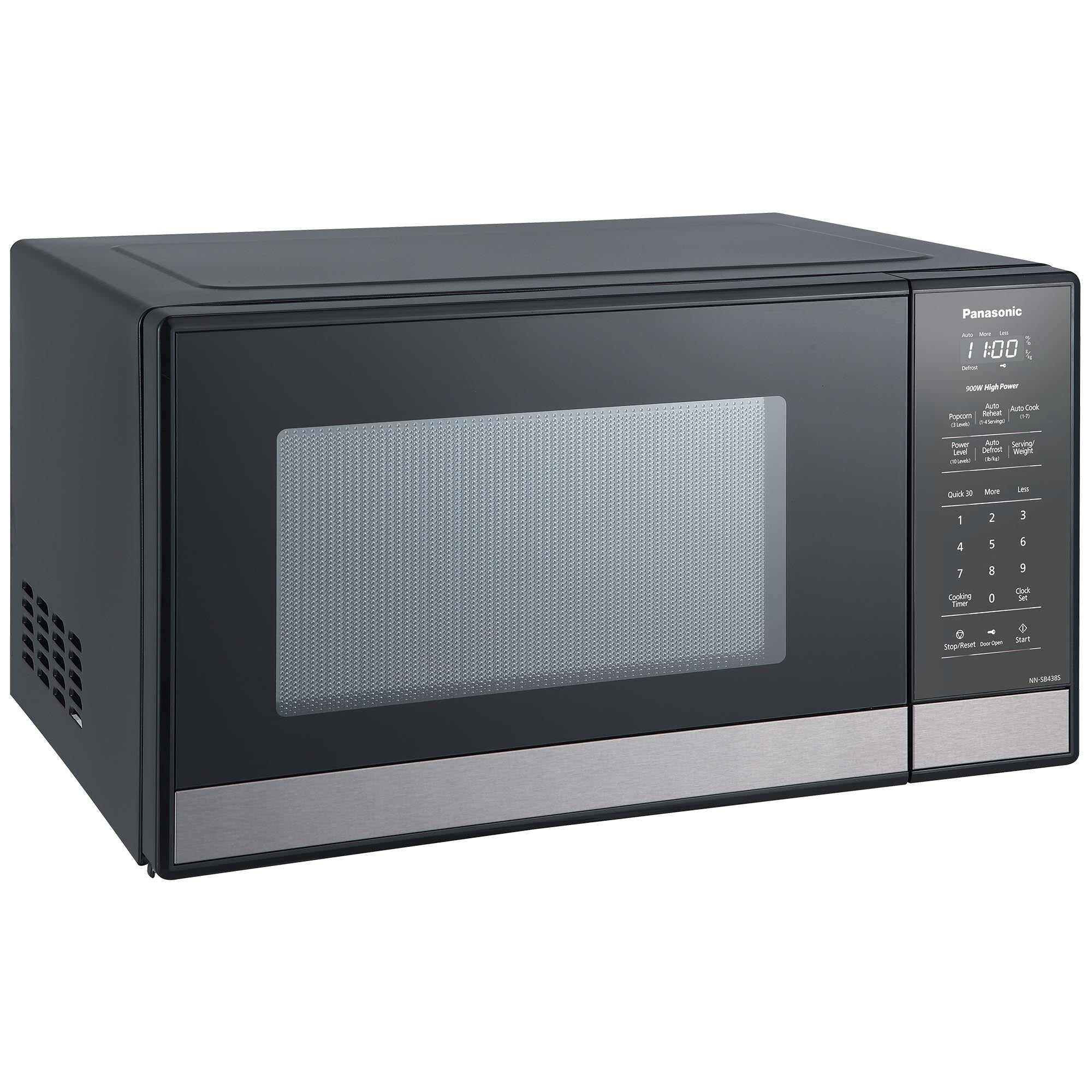 0.9 cu.ft. Compact Microwave Oven, 900W - NN-SB438S