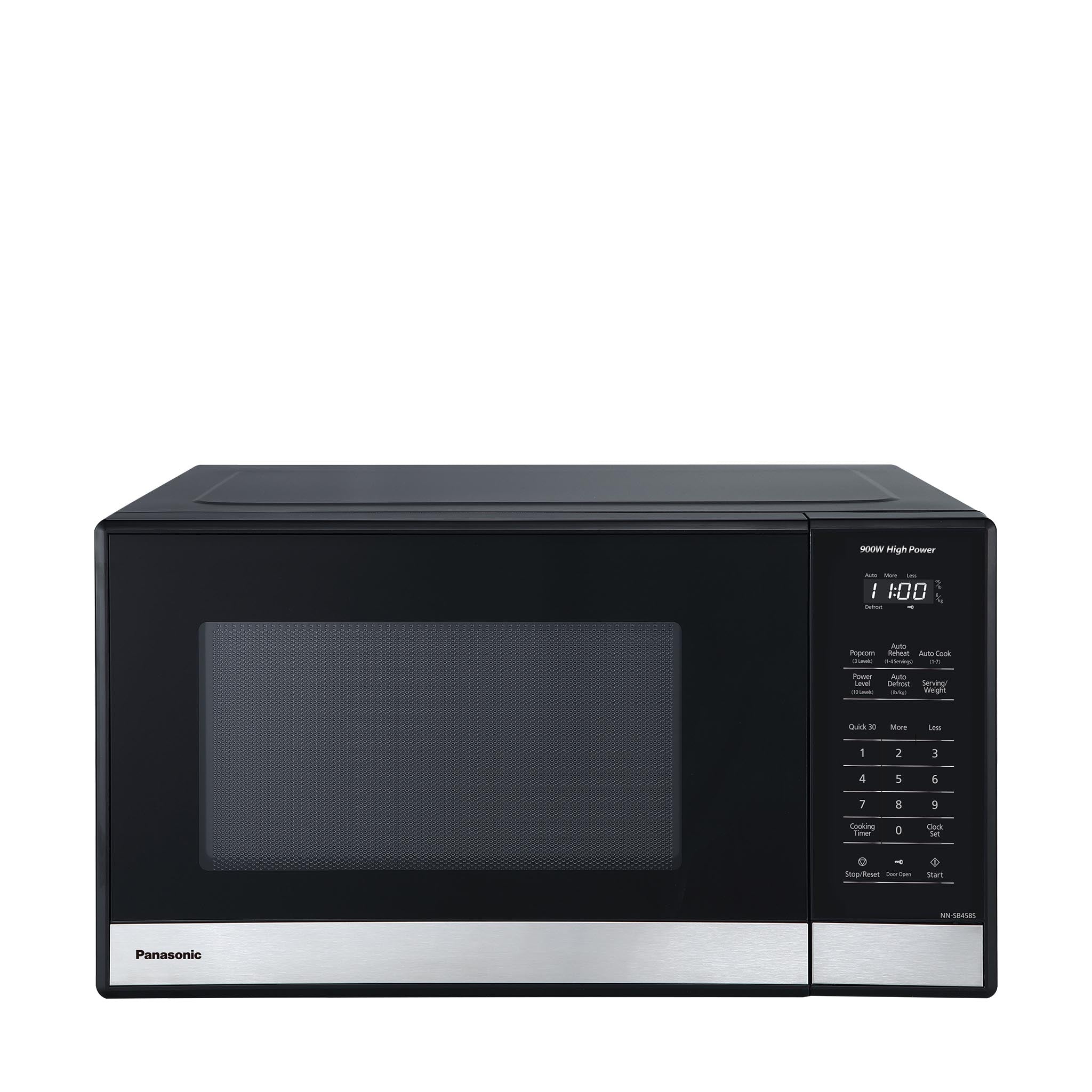 0.9 cu.ft. Compact Microwave Oven, 900W - NN-SB458S