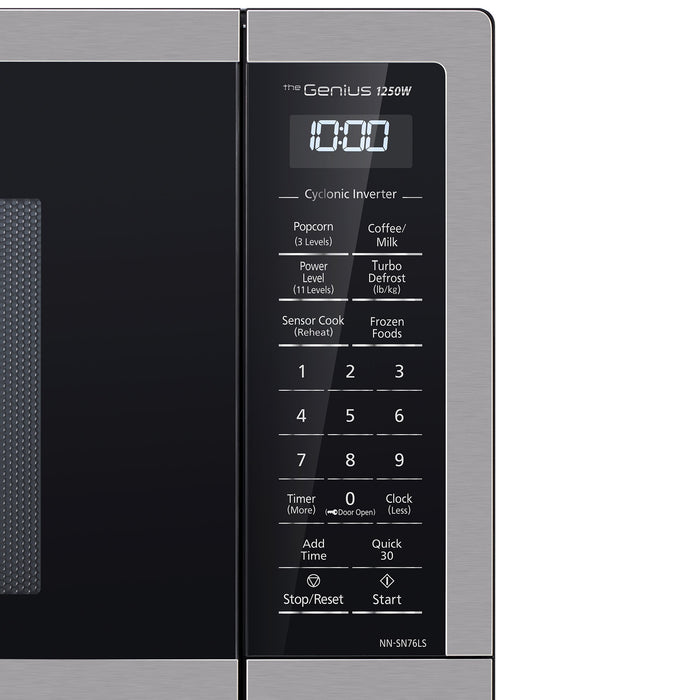 Panasonic Microwave Oven with Cyclonic Wave Inverter Technology, 1.6 cu