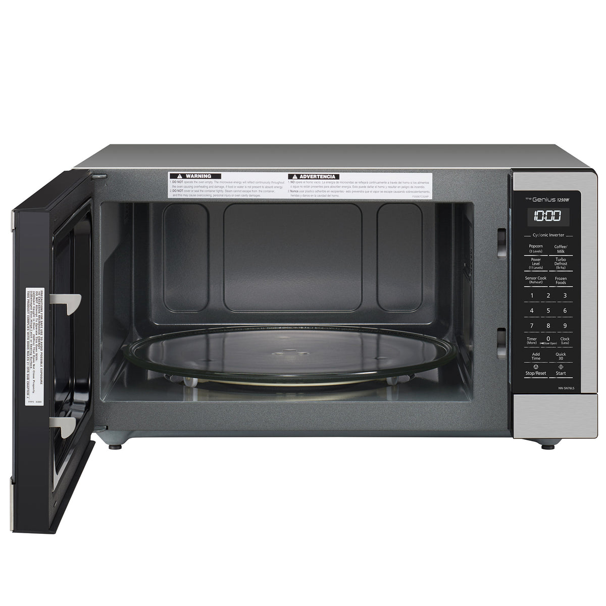 Panasonic Microwave Oven with Cyclonic Wave Inverter Technology, 1.6 cu