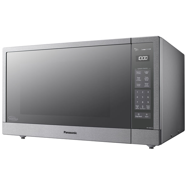 Panasonic Microwave Oven with Cyclonic Wave Inverter Technology, 2.2 cu. ft. 1250 Watt NNSN97JS