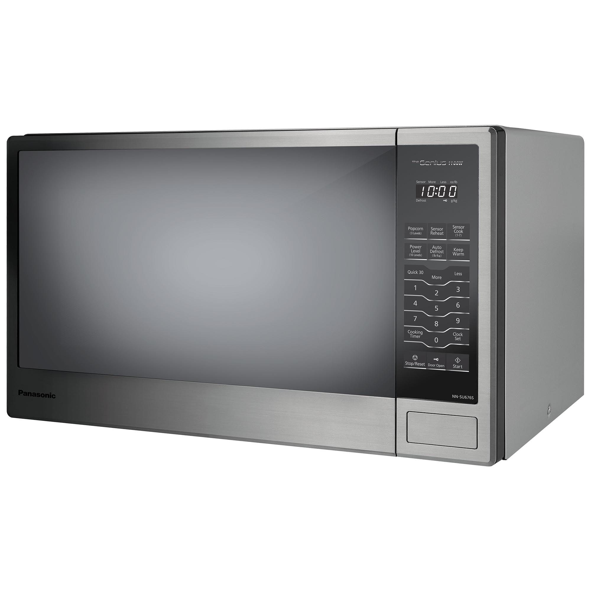 Panasonic 1.3Cu Ft popular Stainless Steel Countertop Microwave Oven