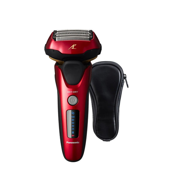 Panasonic red ARC5 mens electric shaver razor