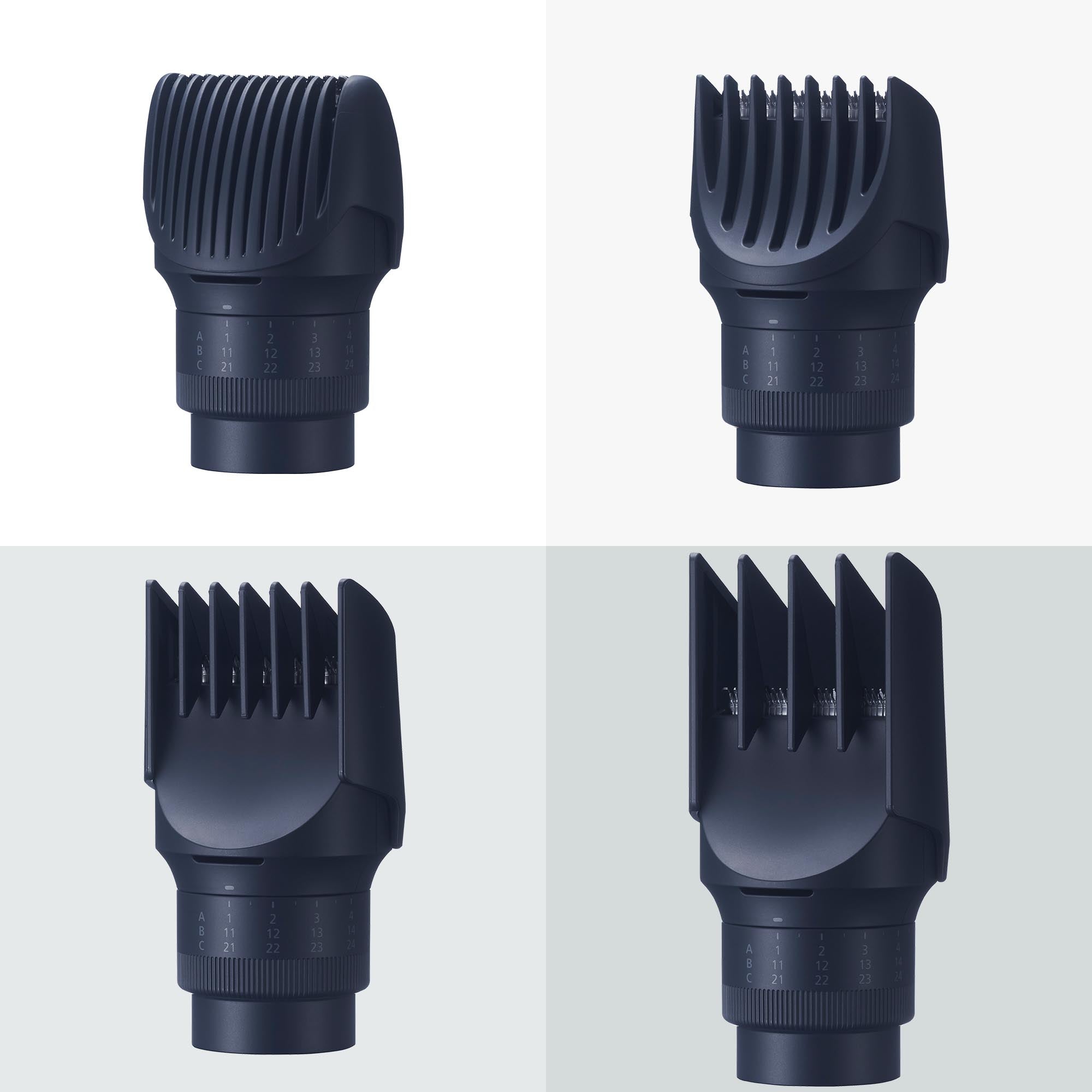 MultiShape Beard, Hair & Body Trimmer Head with 4 combs