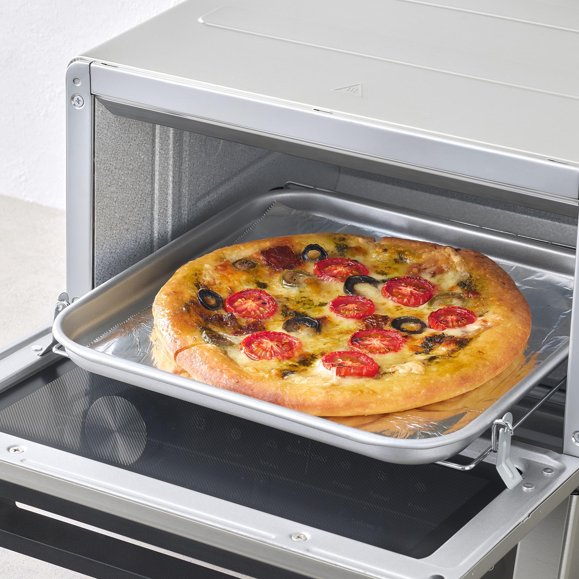 Panasonic flashxpress toaster oven in silver hotsell