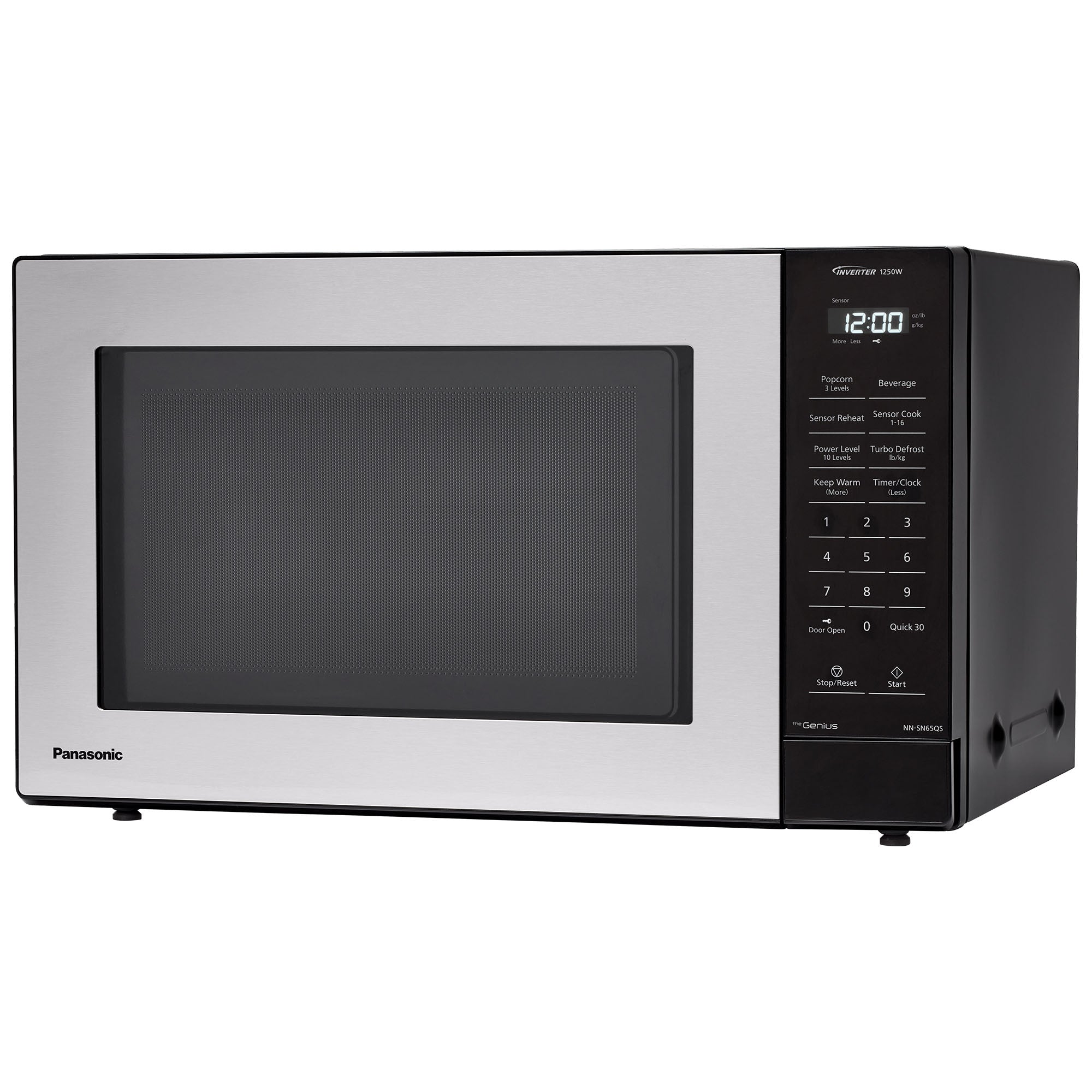 1.2 Cu. Ft. Inverter Microwave 1250W - NN-SN65QSD