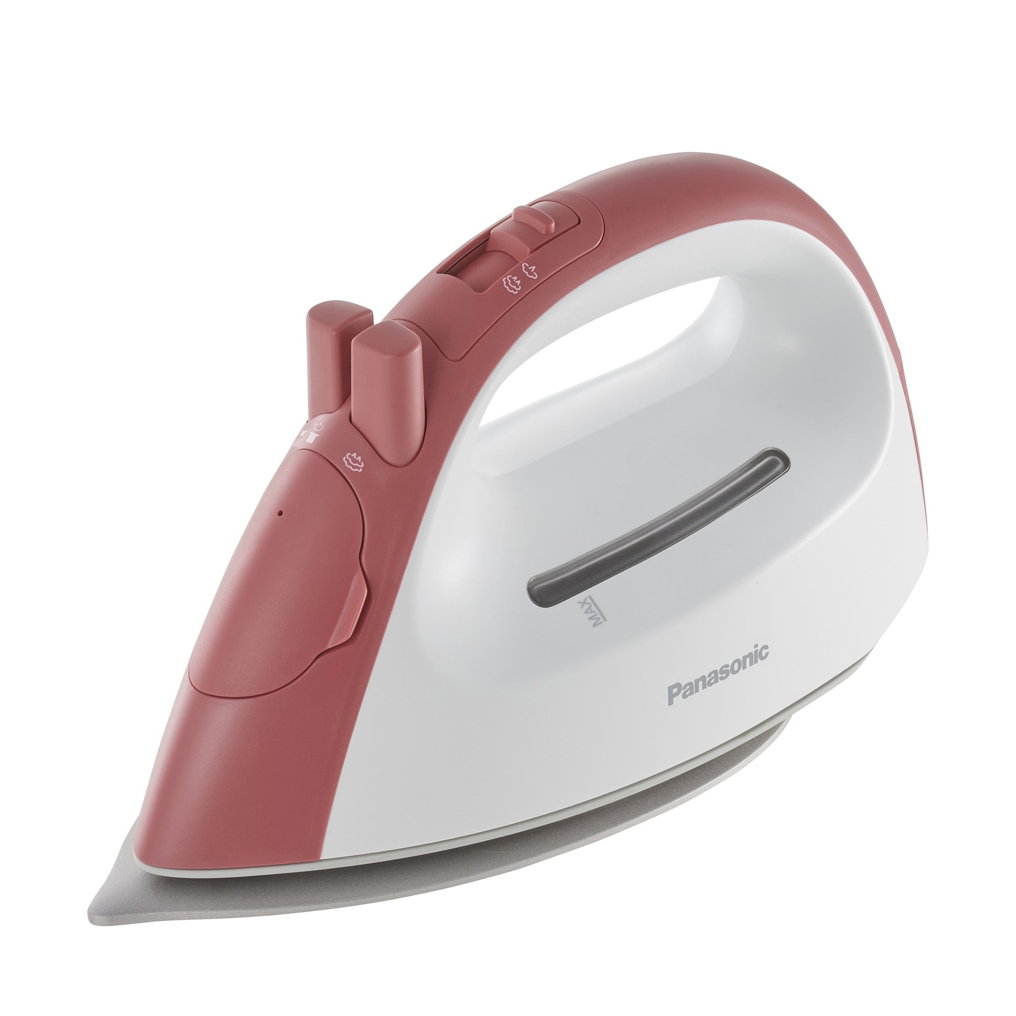 Cordless Lightweight Steam/Dry Iron, 1400W Non Stick Plate