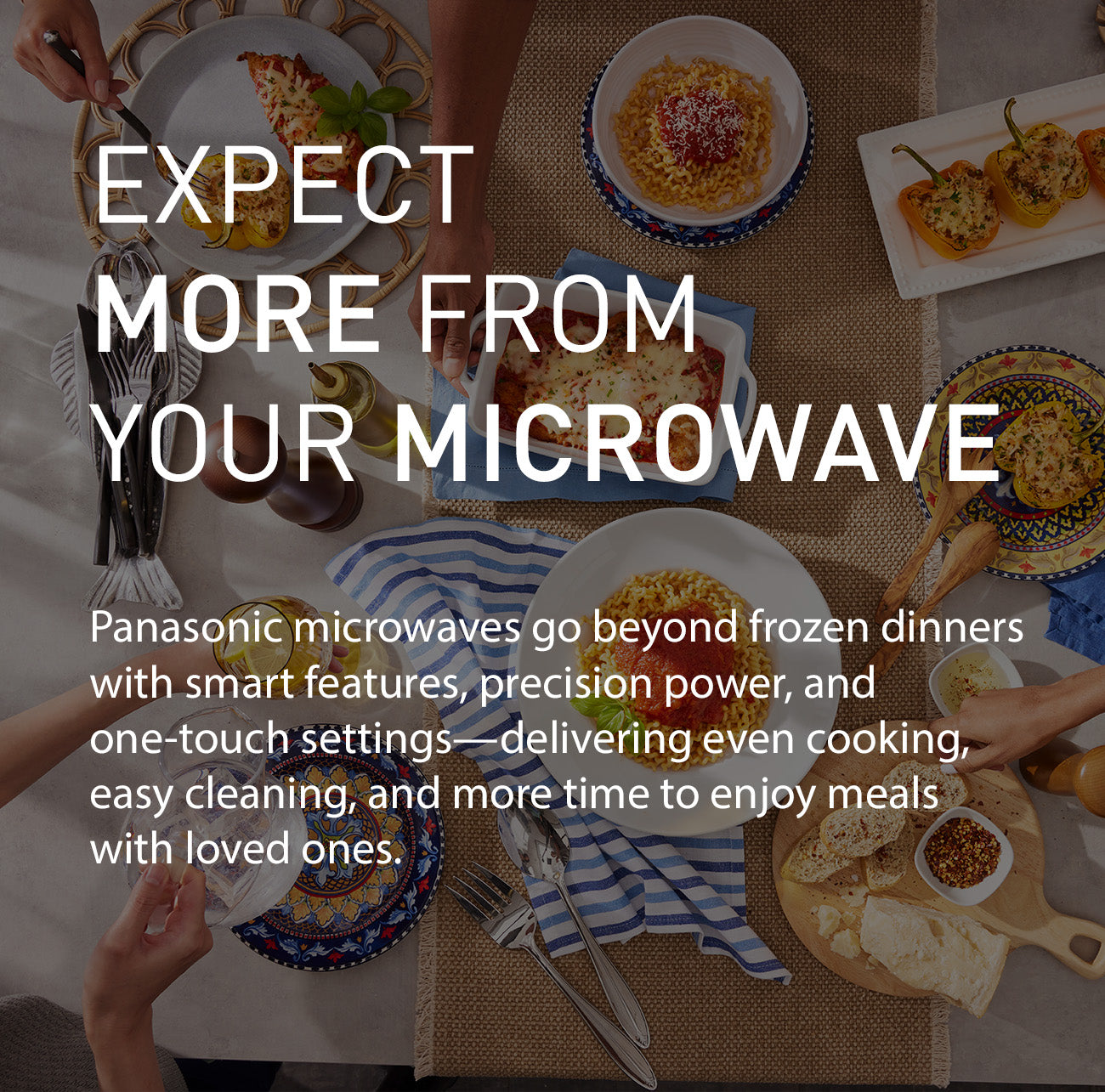 Panasonic Microwave Oven, 1.3 cu. ft. 1100 Watt - NN-SU696S
