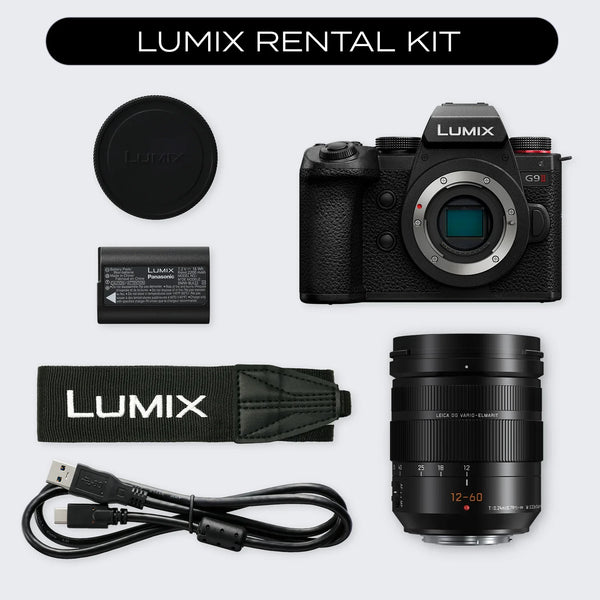 Panasonic LUMIX G9M2 Mirrorless Camera with 12-60mm F2.8-4.0 Lens