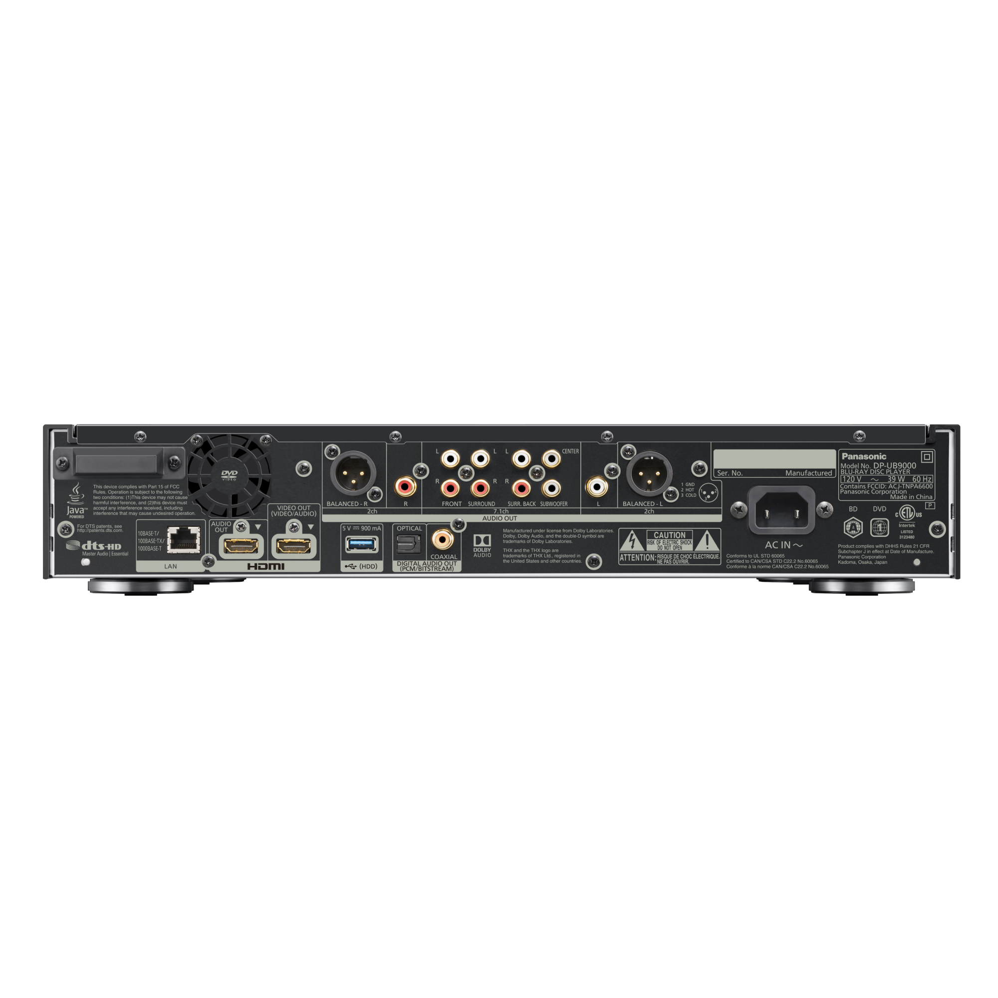 Reference 4K Blu-ray Player, Dolby Vision HD Audio