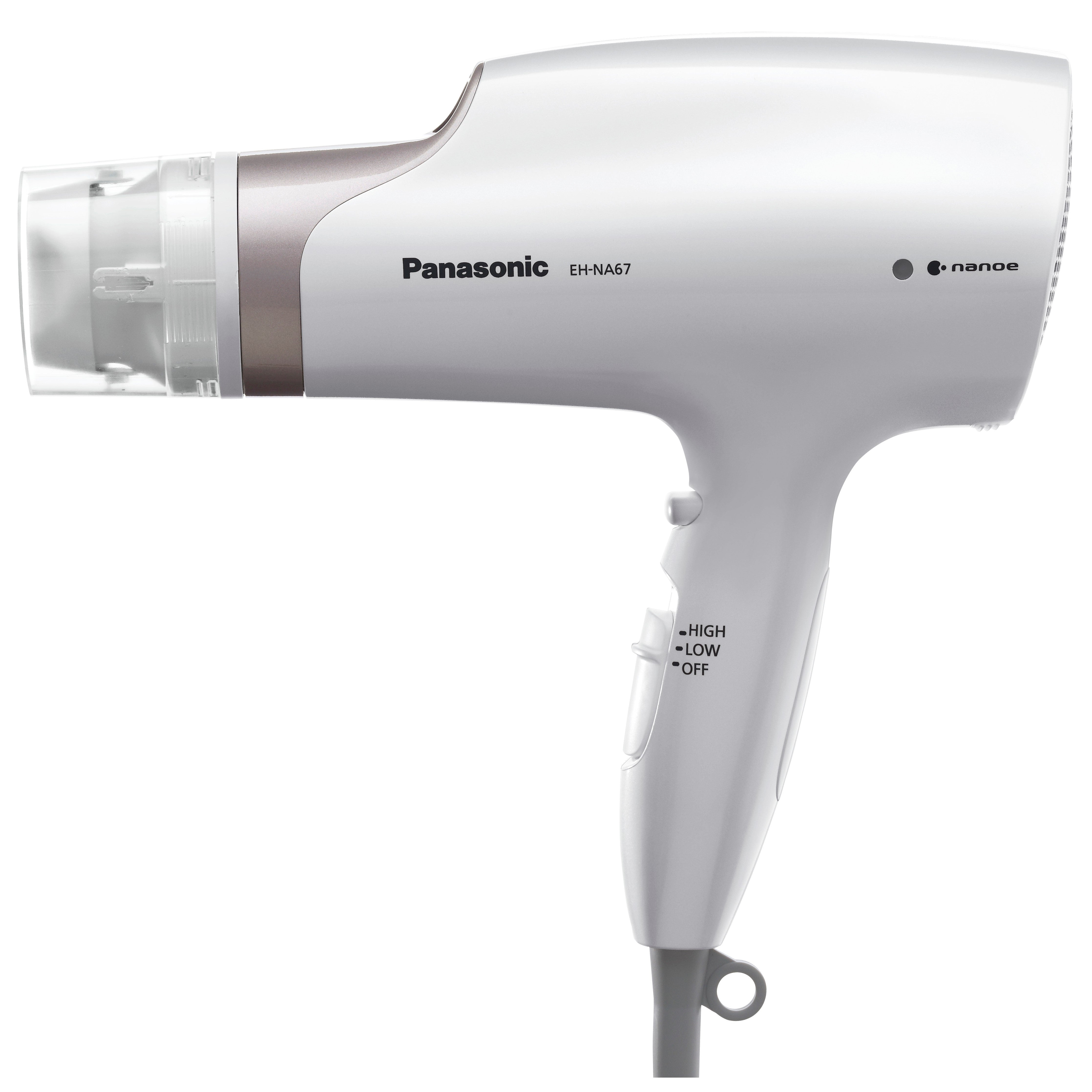 Dryer Hair Panasonic Styling nanoe™ Attachments with 3 including Nozzle Quick-Dry Oscillating