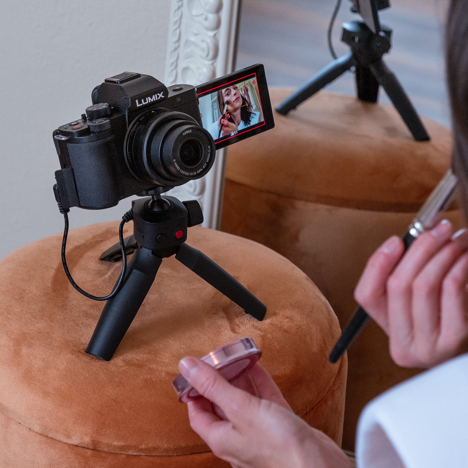 Panasonic Lumix G100 4K Mirrorless Camera with 12-32mm Lens and Tripod Grip  Kit