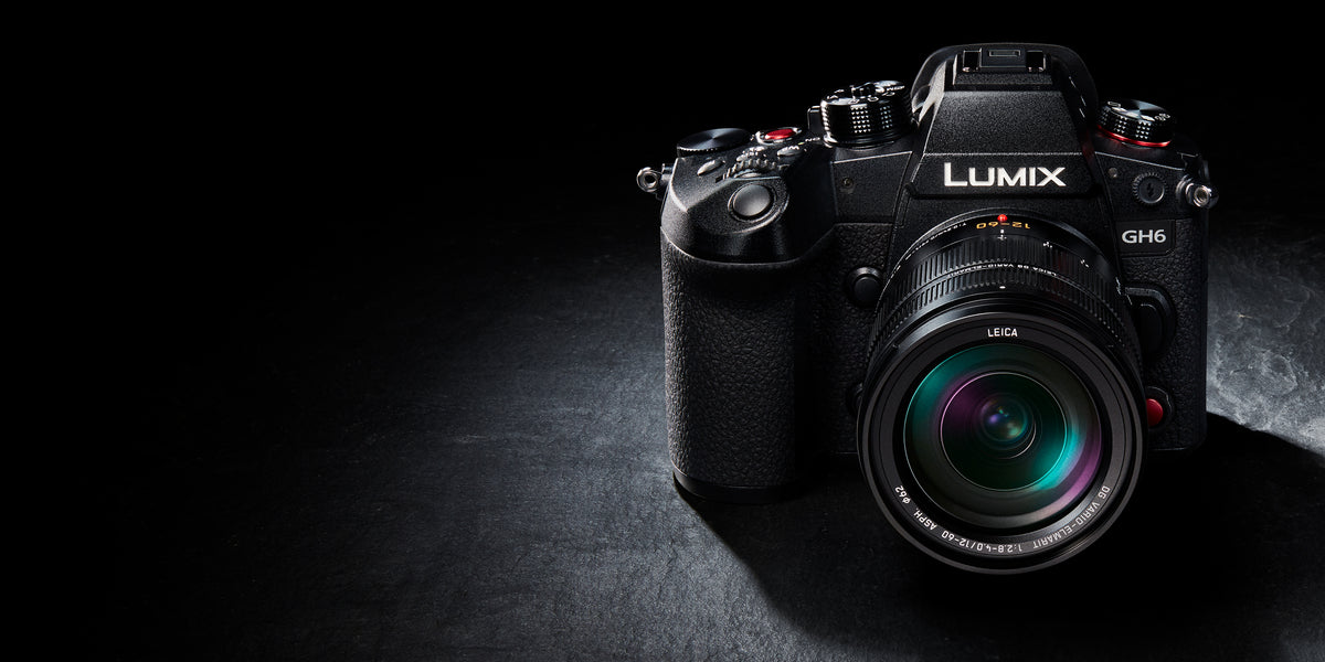 Panasonic LUMIX GH6 Mirrorless Camera with 12-60mm F2.8-4.0 Lens - DC-GH6LK